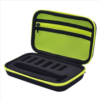 Protective Waterproof Shockproof Eva Shaver Storage Travel Zipper Case With Foam